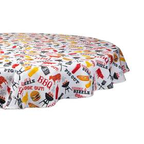 Camz11190 Dii Outdoor Tabletop Collection Stain Resistant And Waterproof 60 Inch Round