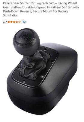 Doyo U812 Gaming Gear Shifter - Compatible With G29 G27 G25 G920 T300rs/gt Racing