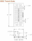 6952m2 Drain Trench " 1-1 - Jordan East 10 Iron 2 24 Grate Cast