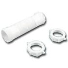Pp21205 Drain Extension Joint Tubular 9 1-1 Plastic Pak Plumb " Slip Tube - 4