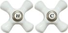 Ec2spcsn Classics Handles Nickel Cross Satin Porcelain Elizabethan