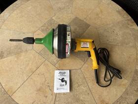 16eic25 Electric Eel Model S Hand Held Sink Drain Cleaning Snake