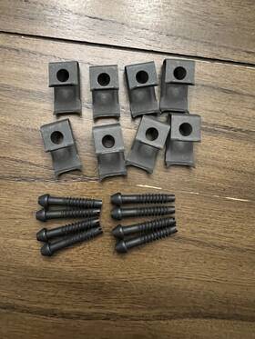 64090008 Elkay Kitchen Sink Clip And Screws Top Mount New