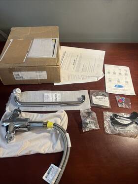 Lk500at12t4 Elkay Ada Single Hole Concealed Deck Utility Faucet 12 Inch Reach Read