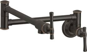 Lkec2091 Elkay Explore 4 Gpm Wall Mount Pot Filler Faucet Oil Rubbed Bronze