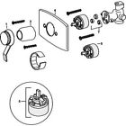 Escutcheon Tapco Lines Cap Chrome 4 Aquarian Sink Valve Gallon Supply