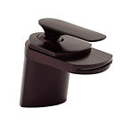 084orb Euro Vanity Oil Bathroom Bronze Waterfall Faucet Rubbed Contemporary Sink