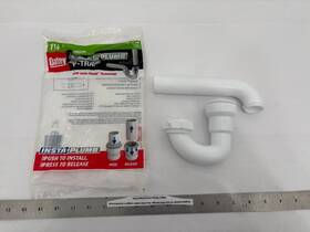 Hdc9681 Everbilt 038753005775 1 Oatey 1-1/4 Inch Pvc P-trap With Insta-plumb Technology - Bit Of Wear