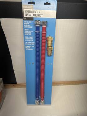 Everbilt 810105237085 Lot Of 3 Gas Water Heater Installation Kit C15