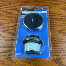 864950 Everbilt Twist And Turn Stopper Remodel Kit In Oil Rubbed Bronze