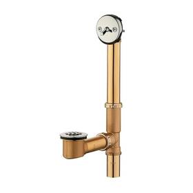 Sh-7200-n-01-05-1 Everbilt Trip Lever 1-1/2 Inch 20-gauge Brass Pipe Bath Waste And Overflow Drain