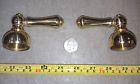 5ff21 Faucet Handles Bath Very Pair Good Oz 7 Solid Brass