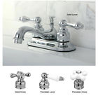 Kb601pl Faucet Kb601al Kb Polished Bathroom Handle 4 Chose Drain Chrome " Center