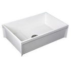 Msb3624 Fiat Service Mop Basin Rectangle Molded-stone White