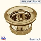 131-01 Finish " Brasstech 2 Usa Basket Brass Strainer Duo -