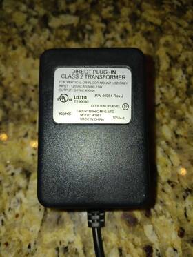 40981 Fleck 7000 24 Volt Transformer Used In Good Working Condition