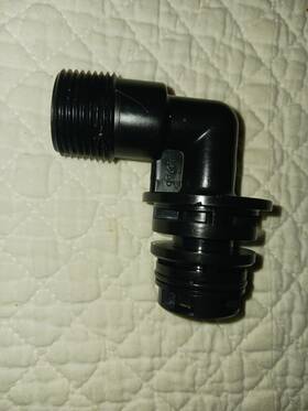 61455-00 Fleck Dlfc Elbow Assembly 7000 - 61455 With Clip 40945