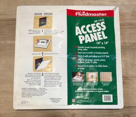 Fluidmaster 039961014146 Likenew Access Panel 14 Inch X With Springs Conceals/reveals Household