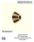 445-03 "foreverbrass 8 Brass Bell Polished Brasstech Usa "od " 5 Flange-