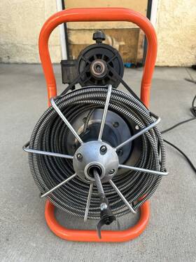 Mr10j346 General Drain Cleaner Mini Rooter Electric Snake With 3/8 Inch X 75 New Cable