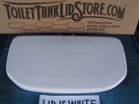 Tc-28-590 Gerber Viper Toilet Tank Lid 18 3/8 Inch X 9 1/4 For 1.6 Gpf White 6d