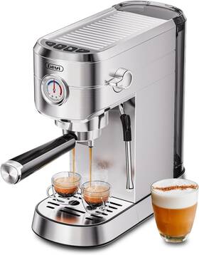 Gevi 767791226452 Commercial Espresso And Coffee Makers Professional 20 Bar Maker Wit