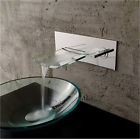 Gf077-b Gf077- Cold Mount Nickel Wall Glass Brushed Single Faucet Hot Lever Set Water