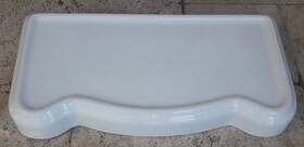 164-146 Glacier Bay White Toilet Tank Lid Replacement Salvaged