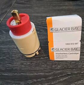864660 Glacier Bay Single Handle Tub And Shower Washerless Cartridge Assembly
