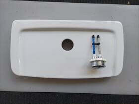 635-678 Glacier Bay N2430t White Toilet Tank Lid Fits Tanks With Push Button