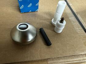 08296av4 Grohe 08296 Classic Volume Control Valve Trim Kit Less Hdl Satin Nickel