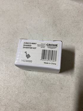 Grohe 14230000 2-way/3-way Shared Diverter Kit - N/a