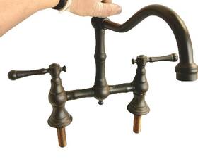 20128zb0 Grohe Matte Bronze Two-handle Faucet Slightly Scratched