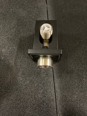266342430 Grohe Euphoria Cube Wall Supply Elbow Starlight Tech - Matte Black