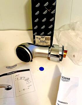 28197000 Grohe Relexa Plus Top 4 Spray Head With Integrated Shower Arm Chrome