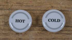 9798700 Grohe Axor Montreux Hot And Cold Water Porcelain Cap Replacements Hans