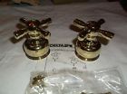 H26pb Handle Faucet Metal Delta Kit Polished Brass Handles Lever Two