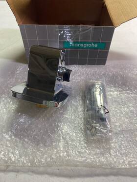 26485001 Hansgrohe 011097811031 Chrome Handheld Shower And Wall Outlet 1/2-inch Connection