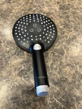Hansgrohe 26036 Raindance Select S 120 3-jet Powderrain 1.75 Gpm Matte Black
