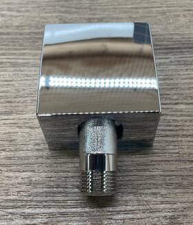 26455001 Hansgrohe Fixfit Wall Outlet Square With Check Valves For Parts Only