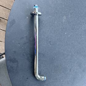 27413001 Hansgrohe Raindance 15 Inch Shower Arm - Polished Chrome Used B250