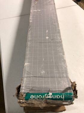 56015181 Hansgrohe Raindrain Rough 2 Inch Outlet 47-1/4 - N/a