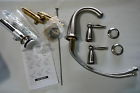 06117820 Hansgrohe Brushed Nickel Widespread Faucet Swing Lever Handle
