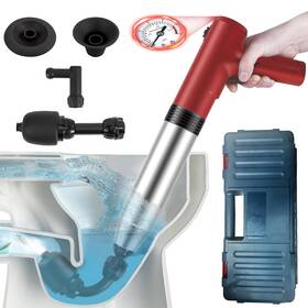 Mts01 Hasiman Electric Toilet Plunger With Built-in Air Pump Adjustable