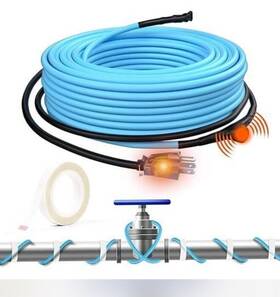5jhsf Heatit Lightly Used 100ft Heat For Water Pipes Self Regulating Cable Gb3