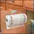 Hj2431 Spectrum Paper Towel Door Holder Rack Brushed Nickel Metal Finish Toilet House 712048263704