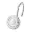 Hk40103 Elegant Home Fashions Circle Wall Mounted Shower Curtain Rings Set Of 12