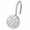 Hk40112 Elegant Home Fashions Woven Wall Mounted Shower Curtain Rings Set Of 12