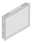 71541 Housing Cabinet " 41-1 Recessed 2 Manifold Heating 23 Heatlink Radiant