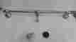 Hss-kit234t-sn Traditional Watermark Shower Positioning Bar Only Satin Nickel